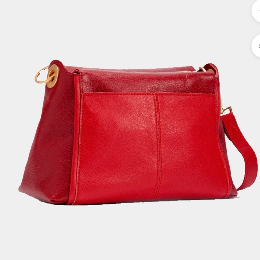 NWTS HAMMITT Bryant Med, a Leather Shoulder Bag with Gold Studs - Picture 2 of 4